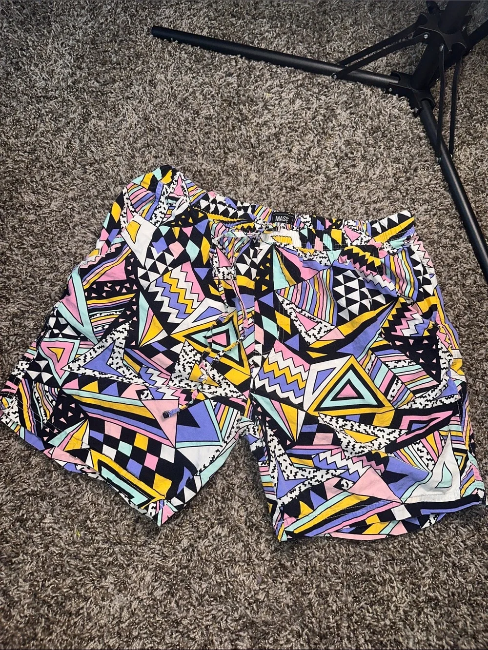 Mossimo Multicolor Geometric Print Women’s Shorts